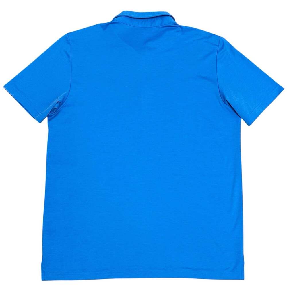 Travis Mathew Polo Shirt Men’s Size XL Solid Blue Golf Casual Performance - Picture 2 of 14